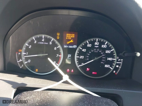 2014 Acura RDX with VIN 5J8TB3H33EL002341, listed as a IAAI auction lot 41345207 with 85,957 mi miles. Bid and sale history available at carsss.com. Image 7.