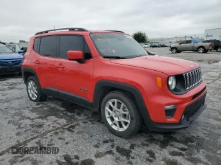 2020 Jeep Renegade Latitude with VIN ZACNJABB1LPL93994, listed as a Copart auction lot 59156105 with 101,904 mi miles and Salvage title. Bid and sale history available at DreamBid. Image 4.