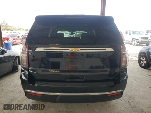 2022 Chevrolet Suburban LS with VIN 1GNSCBKD3NR267199, listed as a Copart auction lot 61385414 with 59,235 mi miles and Non Repairable. Bid and sale history available at DreamBid. Image 6.