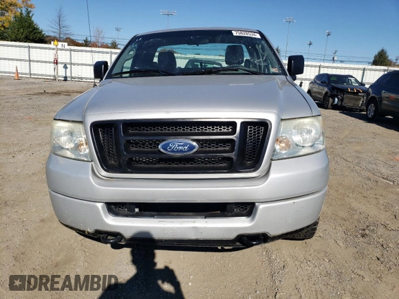 2004 Ford F-150 XL with VIN 1FTRF14W94NC46886, listed as a Copart auction lot 75828534 with 114,143 mi miles and Salvage Title. Bid and sale history available at DreamBid. Image 5.