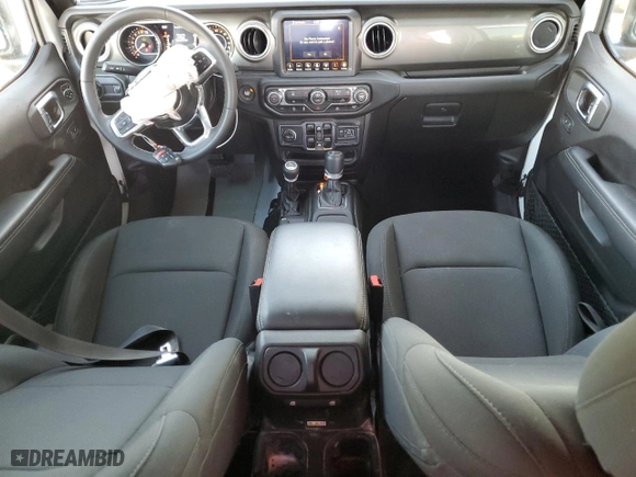 2023 Jeep Gladiator Overland with VIN 1C6HJTFG9PL535396, listed as a Copart auction lot 47459685 with 45,596 mi miles and Non Repairable. Bid and sale history available at carsss.com. Image 8.