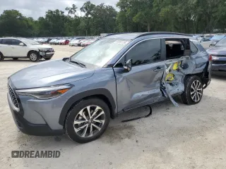 2022 Toyota Corolla Cross XLE с VIN 7MUDAAAG9NV036831, выставлен на аукционе Copart как лот 60986125 с пробегом 6 642 миль миль и Списание • Salvage title. История ставок и продаж доступна на DreamBid. Изображение 1.