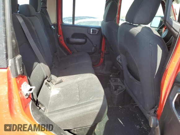 2021 Jeep Gladiator Sport S with VIN 1C6JJTAGXML540532, listed as a Copart auction lot 48422645 with 97,372 mi miles and Salvage title. Bid and sale history available at DreamBid. Image 10.