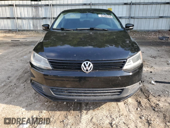 2012 Volkswagen Jetta SE with VIN 3VWDX7AJ0CM314940, listed as a Copart auction lot 61930085 with 221,356 mi miles and Salvage title. Bid and sale history available at DreamBid. Image 5.