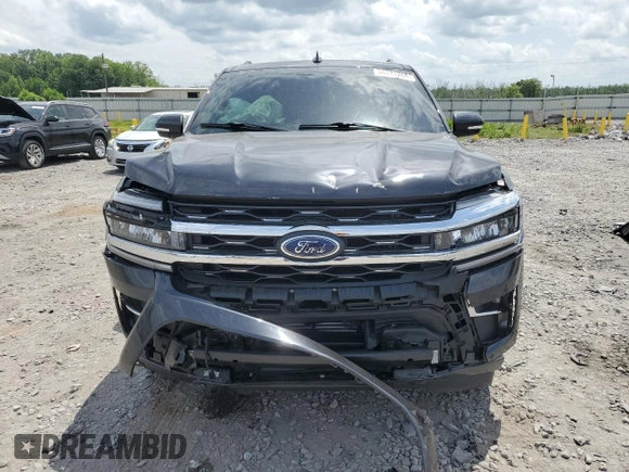 2023 Ford Expedition Max Limited with VIN 1FMJK2A86PEA06599, listed as a Copart auction lot 54371265 with 36,286 mi miles and Salvage title. Bid and sale history available at DreamBid. Image 5.