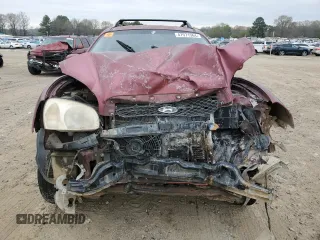 2003 Hyundai Santa Fe GLS with VIN KM8SC73D43U449794, listed as a Copart auction lot 43628875 with 0 mi miles and Salvage Title. Bid and sale history available at carsss.com. Image 5.