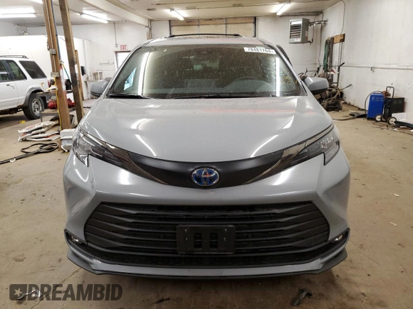 2024 Toyota Sienna LE with VIN 5TDCSKFCXRS123366, listed as a Copart auction lot 78481764 with 0 mi miles and Salvage Title. Bid and sale history available at carsss.com. Image 5.