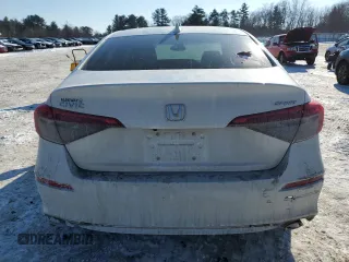 2024 Honda Civic Sedan Sport with VIN 2HGFE2F52RH554693, listed as a Copart auction lot 42432135 with 6,985 mi miles and Salvage Title. Bid and sale history available at carsss.com. Image 6.