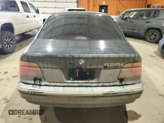2000 BMW 5 Series 528iA with VIN WBADM6349YGU17950, listed as a Copart auction lot 84506464 with 209,318 mi miles and Salvage Title. Bid and sale history available at carsss.com. Image 6.