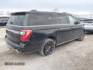 2021 Ford Expedition Max Limited with VIN 1FMJK1KT8MEA39760, listed as a IAAI auction lot 41699513 with 125,894 mi miles and . Bid and sale history available at DreamBid. Image 4.