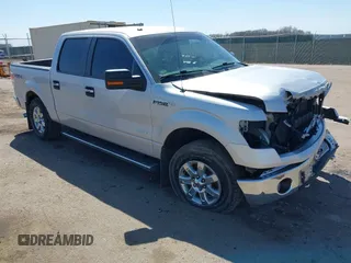 2014 Ford F-150 XL with VIN 1FTFW1ET9EKD60431, listed as a IAAI auction lot 41994685 with 125,755 mi miles and . Bid and sale history available at DreamBid. Image 1.