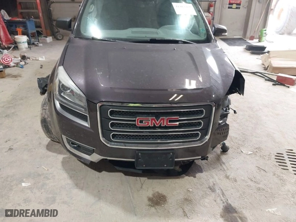 2015 GMC Acadia SLT with VIN 1GKKRRKD8FJ136998, listed as a IAAI auction lot 41485469 with NaN miles. Bid and sale history available at carsss.com. Image 12.