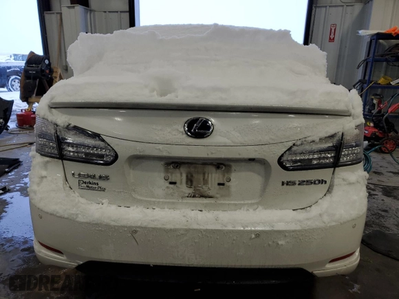 2010 Lexus HS 250h z VIN JTHBB1BA5A2023650, wystawiony jako Copart lot #87910785 z przebiegiem 260 834 mil mil oraz Szkoda całkowita • Salvage title. Historia ofert i sprzedaży dostępna na DreamBid. Obrazek 6.