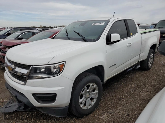 2020 Chevrolet Colorado 2WD LT with VIN 1GCHSCEA2L1163943, listed as a Copart auction lot 77389134 with 60,510 mi miles and Clean Title. Bid and sale history available at DreamBid. Image 1.