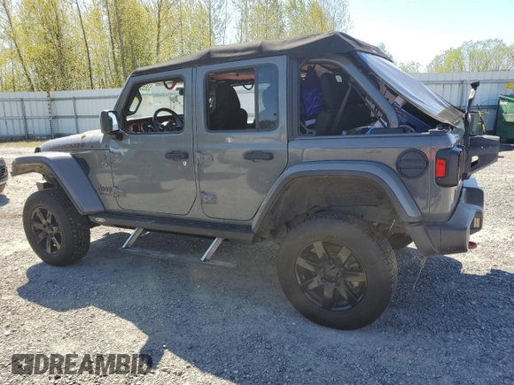 2019 Jeep Wrangler Unlimited Rubicon с VIN 1C4HJXFG8KW615070, выставлен на аукционе Copart как лот 53655795 с пробегом 67 407 миль миль и Списание • Salvage title. История ставок и продаж доступна на DreamBid. Изображение 2.