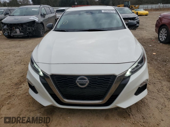 2020 Nissan Altima SR with VIN 1N4AL4CVXLN309644, listed as a Copart auction lot 43549275 with 75,653 mi miles and Salvage Title. Bid and sale history available at carsss.com. Image 5.