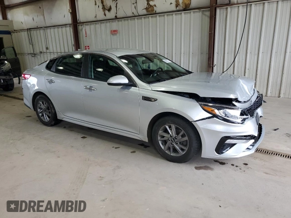 2019 Kia Optima LX z VIN 5XXGT4L39KG296057, wystawiony jako Copart lot #56992715 z przebiegiem 67 842 mil mil oraz Szkoda całkowita • Salvage title. Historia ofert i sprzedaży dostępna na DreamBid. Obrazek 4.