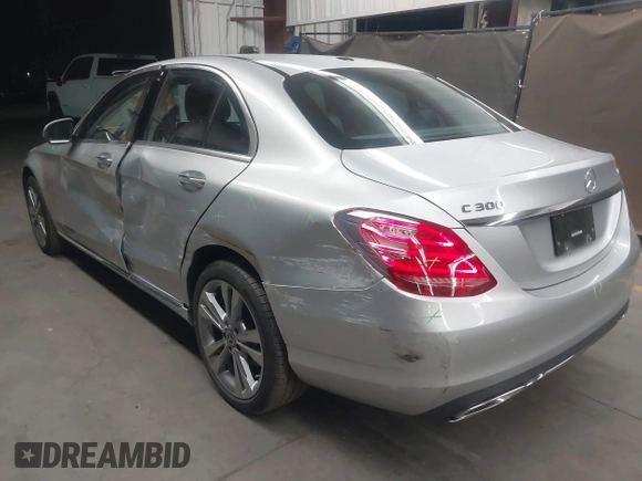 2018 Mercedes-Benz C 300 with VIN 55SWF4KBXJU255125, listed as a IAAI auction lot 42182752 with 54,932 mi miles and . Bid and sale history available at DreamBid. Image 3.