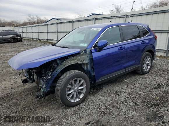 2023 Honda CR-V EX-L with VIN 7FARS4H70PE008920, listed as a Copart auction lot 52244935 with 37,113 mi miles and Salvage Title. Bid and sale history available at carsss.com. Image 1.