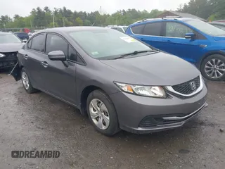 2015 Honda Civic LX with VIN 19XFB2F54FE082835, listed as a IAAI auction lot 42330876 with 67,404 mi miles and . Bid and sale history available at DreamBid. Image 1.
