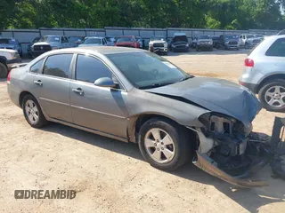 2008 Chevrolet Impala LT with VIN 2G1WT58N681266338, listed as a IAAI auction lot 42029301 with Not Provided miles and . Bid and sale history available at DreamBid. Image 1.
