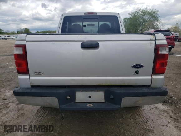 2003 Ford Ranger XL Fleet with VIN 1FTYR44V43PA02447, listed as a Copart auction lot 55436705 with 142,865 mi miles and Clean Title. Bid and sale history available at DreamBid. Image 6.