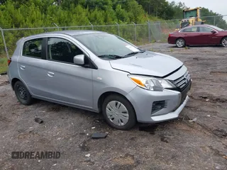 2024 Mitsubishi Mirage ES z VIN ML32AUHJ1RH021645, wystawiony jako IAAI lot #42509377 z przebiegiem 15 821 mil mil oraz . Historia ofert i sprzedaży dostępna na DreamBid. Obrazek 1.