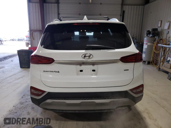 2020 Hyundai Santa Fe SEL with VIN 5NMS3CAD2LH300288, listed as a Copart auction lot 49619335 with 72,123 mi miles and Salvage Title. Bid and sale history available at carsss.com. Image 6.