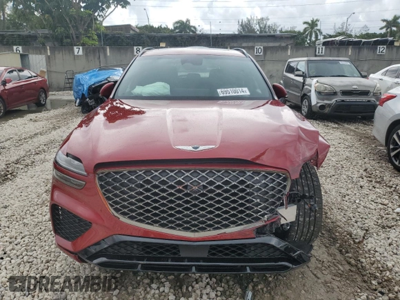 2022 Genesis GV70 Sport with VIN KMUMCDTC5NU061475, listed as a Copart auction lot 69510014 with 20,051 mi miles and Salvage title. Bid and sale history available at DreamBid. Image 5.