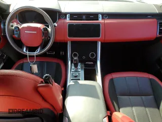 2022 Land Rover Range Rover Sport HST with VIN SALWS2RU2NA206436, listed as a Copart auction lot 73861634 with 0 mi miles and Salvage Title. Bid and sale history available at carsss.com. Image 8.