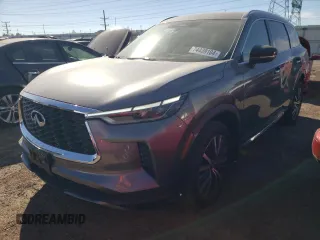 2023 Infiniti QX60 SENSORY with VIN 5N1DL1GS0PC345541, listed as a Copart auction lot 74439104 with 32,349 mi miles and Salvage Title. Bid and sale history available at carsss.com. Image 1.