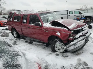 1994 Ford Ranger Splash with VIN 1FTCR14U6RTA75657, listed as a Copart auction lot 87483104 with 135,795 mi miles and Salvage Title. Bid and sale history available at carsss.com. Image 4.
