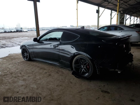2016 Hyundai Genesis Coupe Ultimate with VIN KMHHU6KJ7GU133157, listed as a Copart auction lot 48423185 with Not provided miles and Salvage title. Bid and sale history available at DreamBid. Image 2.