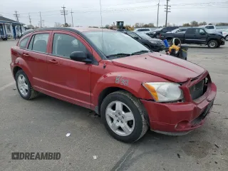 2009 Dodge Caliber SXT with VIN 1B3HB48CX9D108152, listed as a Copart auction lot 81012064 with 189,650 mi miles and Salvage Title. Bid and sale history available at DreamBid. Image 4.