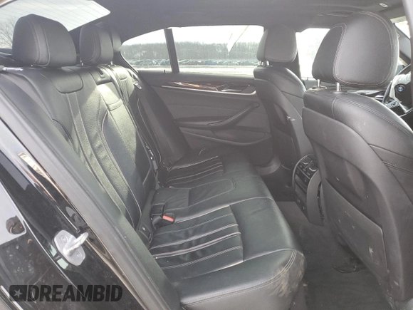 2017 BMW 5 Series 530i xDrive with VIN WBAJA7C39HG905000, listed as a Copart auction lot 45930815 with 66,204 mi miles and Salvage Title. Bid and sale history available at carsss.com. Image 10.