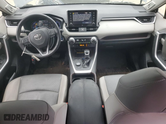 2020 Toyota RAV4 Hybrid Limited with VIN JTMDWRFV4LD545591, listed as a Copart auction lot 47550325 with 117,465 mi miles and Salvage Title. Bid and sale history available at carsss.com. Image 8.