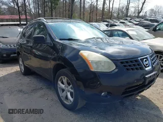 2008 Nissan Rogue SL with VIN JN8AS58V48W114611, listed as a IAAI auction lot 41789373 with 208,956 mi miles and . Bid and sale history available at DreamBid. Image 1.