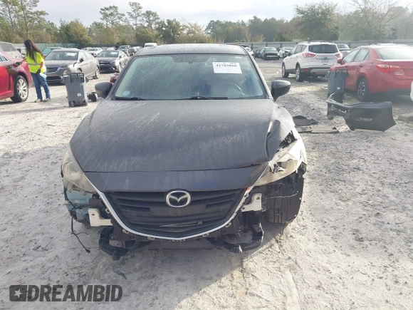 2015 Mazda 3 i SV with VIN JM1BM1T79F1246799, listed as a IAAI auction lot 41785860 with 109,760 mi miles. Bid and sale history available at carsss.com. Image 13.