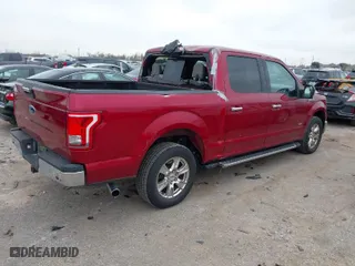 2015 Ford F-150 XL with VIN 1FTEW1CGXFKD56830, listed as a IAAI auction lot 41609014 with 156,220 mi miles. Bid and sale history available at carsss.com. Image 4.