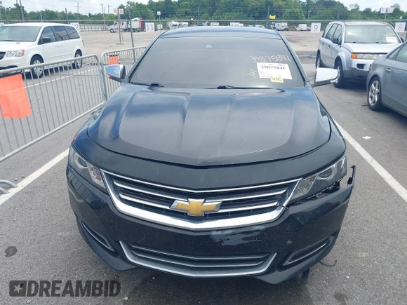 2017 Chevrolet Impala Premier with VIN 1G1145S35HU188539, listed as a IAAI auction lot 39875841 with 101,036 mi miles and . Bid and sale history available at DreamBid. Image 12.