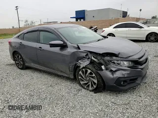 2018 Honda Civic EX with VIN 2HGFC2F77JH519708, listed as a Copart auction lot 50783365 with 88,034 mi miles and Salvage Title. Bid and sale history available at DreamBid. Image 10.