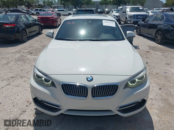2020 BMW 2 Series 230i with VIN WBA2J1C05L7E54523, listed as a IAAI auction lot 42013928 with 43,659 mi miles. Bid and sale history available at carsss.com. Image 12.