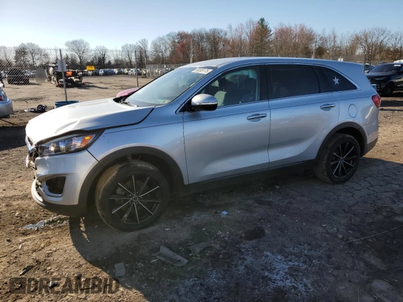2018 Kia Sorento L with VIN 5XYPG4A32JG385633, listed as a Copart auction lot 50538175 with 40,782 mi miles and Salvage Title. Bid and sale history available at carsss.com. Image 1.
