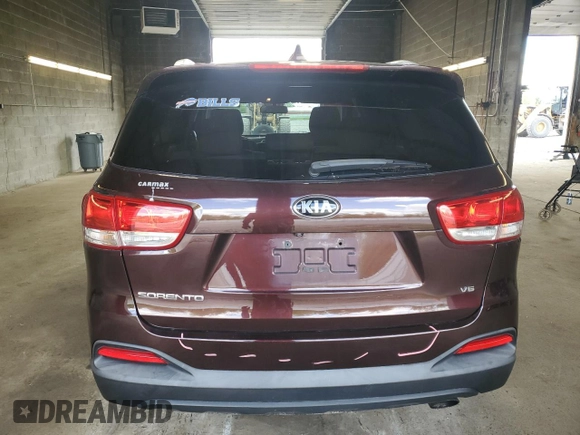 2016 Kia Sorento LX z VIN 5XYPGDA54GG062999, wystawiony jako Copart lot #57157845 z przebiegiem 137 901 mil mil oraz Szkoda całkowita • Salvage title. Historia ofert i sprzedaży dostępna na DreamBid. Obrazek 6.