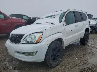 2004 Lexus GX 470 with VIN JTJBT20X040065197, listed as a Copart auction lot 46174995 with NaN miles and Salvage Title. Bid and sale history available at carsss.com. Image 1.