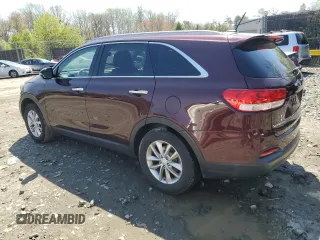 2017 Kia Sorento LX with VIN 5XYPG4A32HG260724, listed as a Copart auction lot 51065335 with 75,995 mi miles and Salvage Title. Bid and sale history available at carsss.com. Image 2.