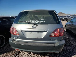 2000 Lexus RX 300 with VIN JT6HF10U2Y0127765, listed as a Copart auction lot 77489974 with 227,791 mi miles and Salvage Title. Bid and sale history available at carsss.com. Image 6.