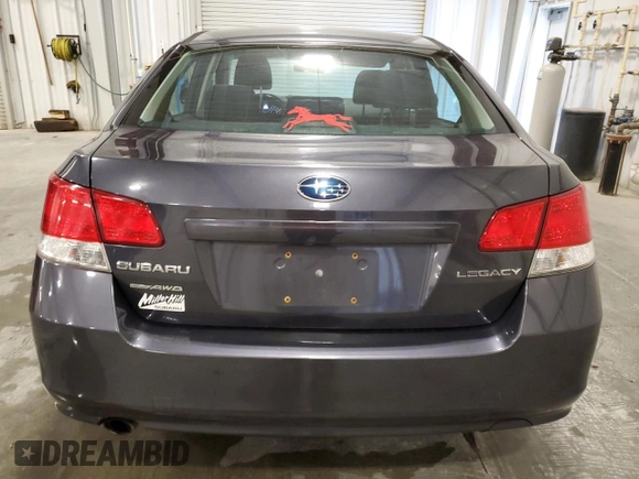 2013 Subaru Legacy Premium with VIN 4S3BMCB66D3004445, listed as a Copart auction lot 60497135 with 205,267 mi miles and Salvage title. Bid and sale history available at DreamBid. Image 6.