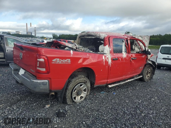 2020 Ram 2500 Tradesman with VIN 3C6UR5CL2LG267335, listed as a Copart auction lot 56369855 with Not provided miles and Non repairable. Bid and sale history available at DreamBid. Image 3.