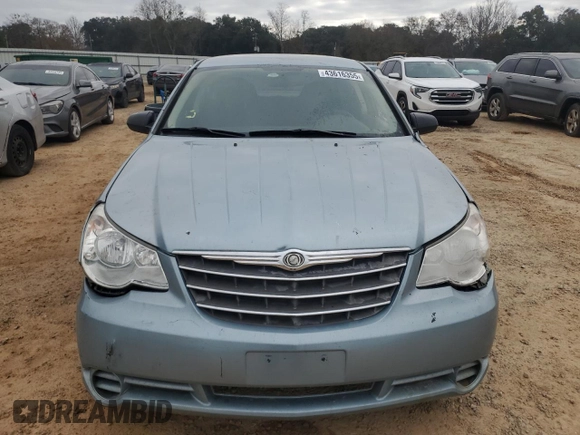 2009 Chrysler Sebring LX с VIN 1C3LC46B59N514516, выставлен на аукционе Copart как лот 43616355 с пробегом 184 683 миль миль и Списание • Salvage title. История ставок и продаж доступна на DreamBid. Изображение 5.